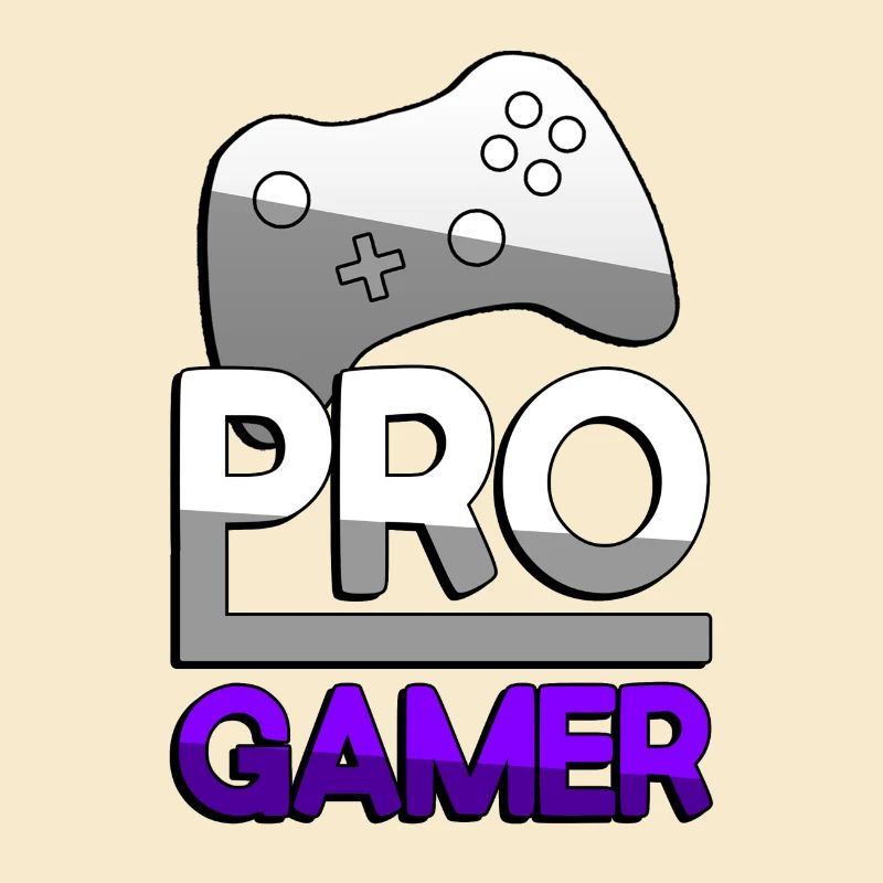 PRO GAMER (Lila) + Controller - Gaming
