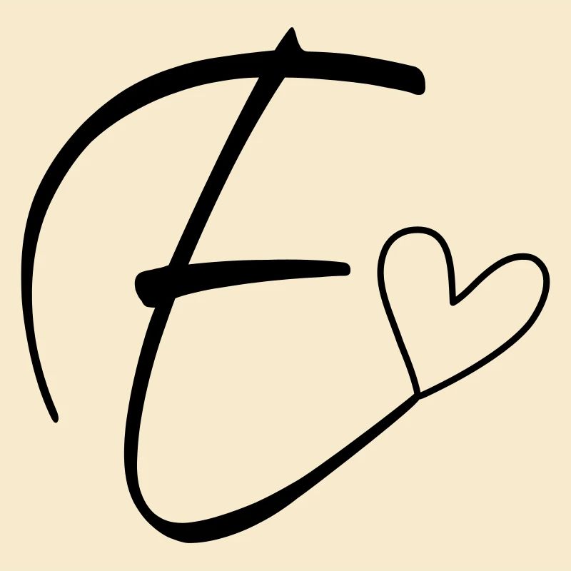 Lettre E Lettre E Calligraphie