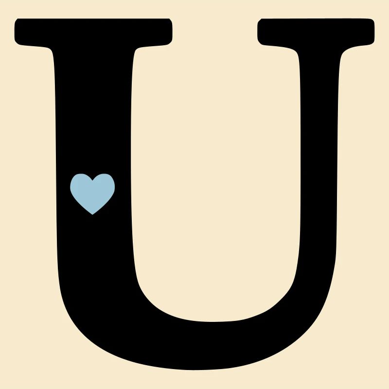 Buchstabe U Anfangsbuchstabe