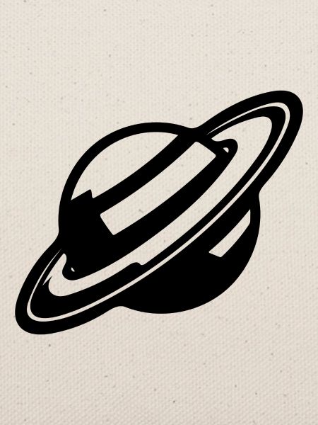 Ringplanet im Sonnensystem Universum