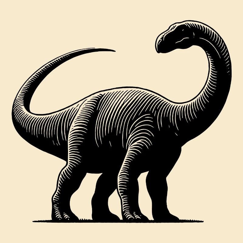 Massive Brachiosaurus Dino Dinosaur