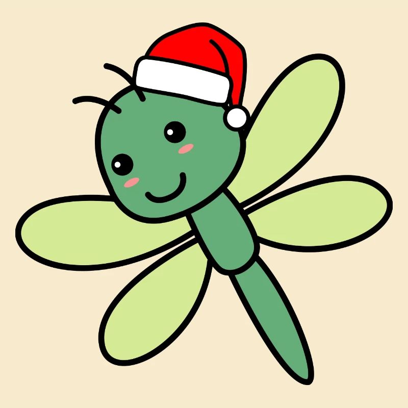 Libellule Noël Libellule Noël