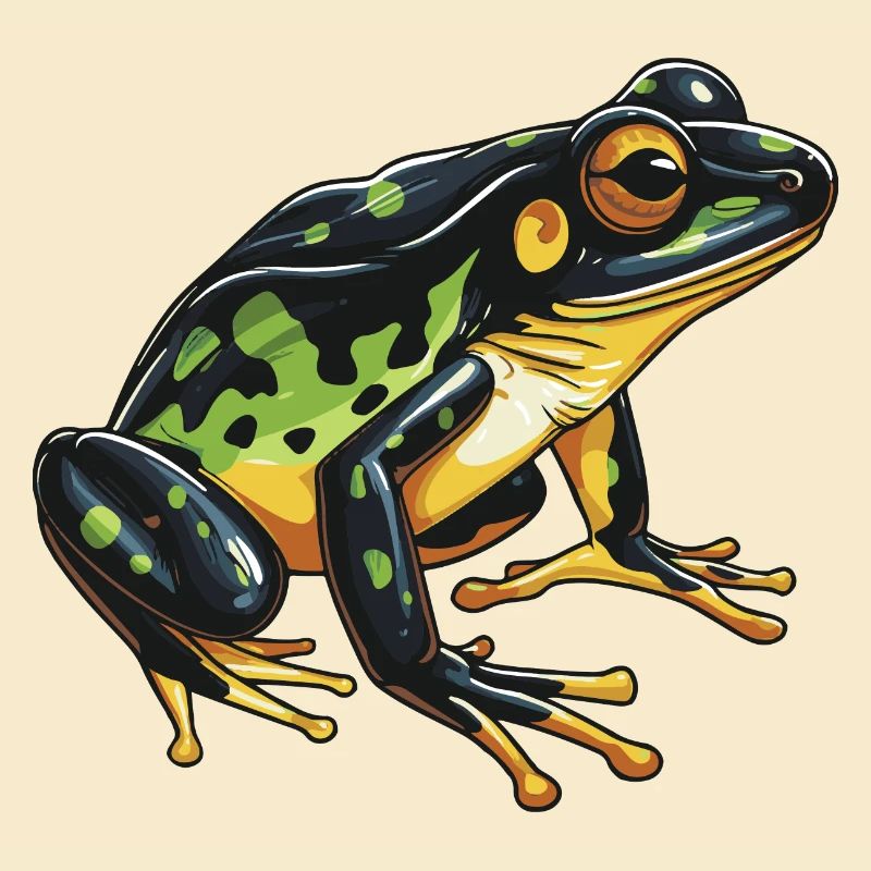 Frosch Kopf