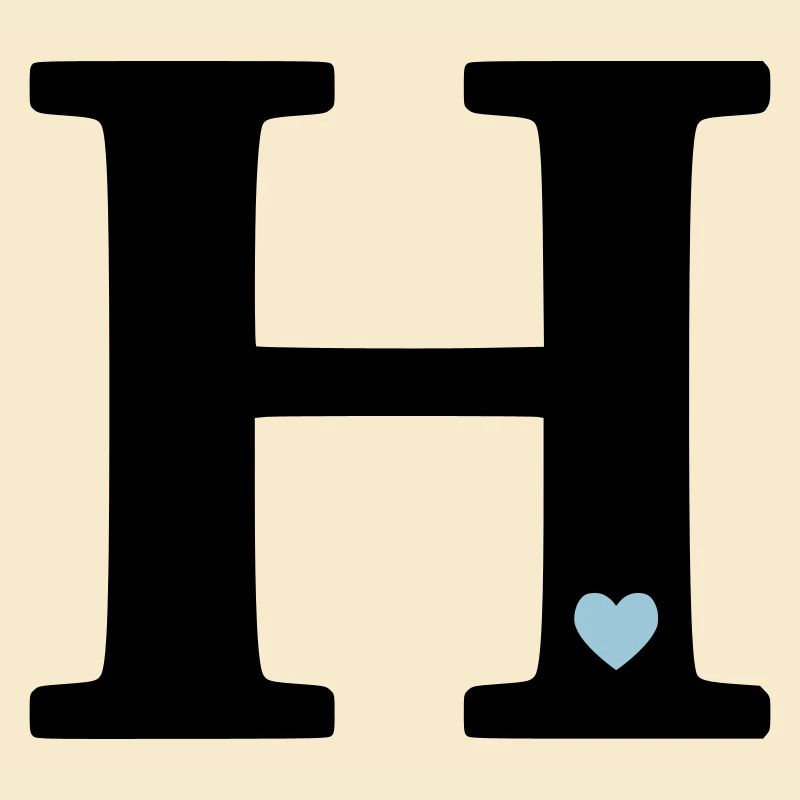 Buchstabe H Anfangsbuchstabe
