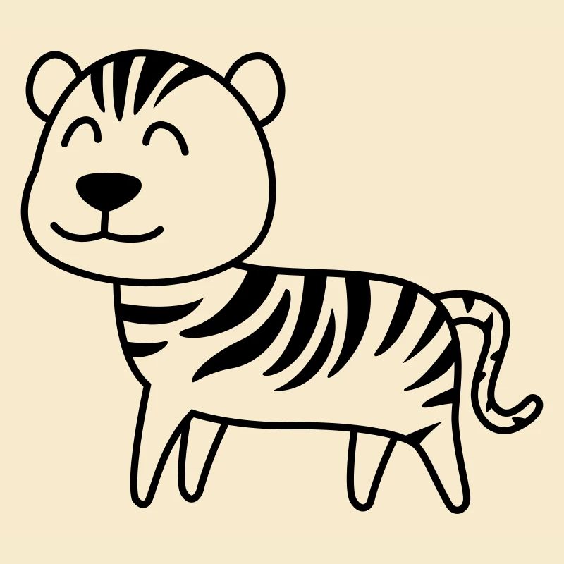 Tiger Comic Tier