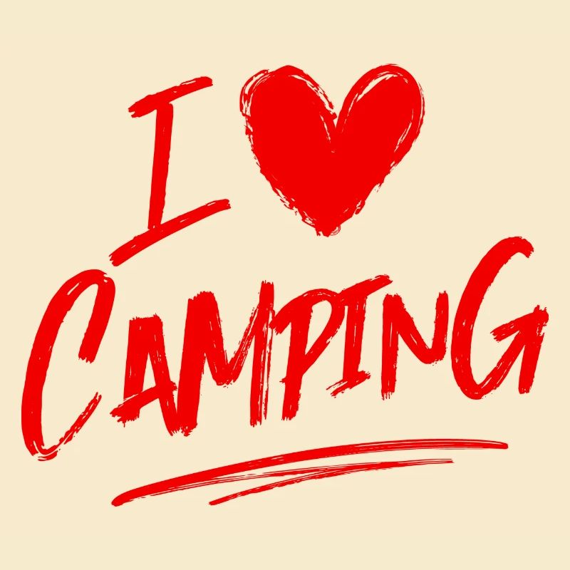 Ich liebe Camping