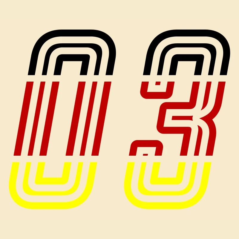 3 Number symbol Germany