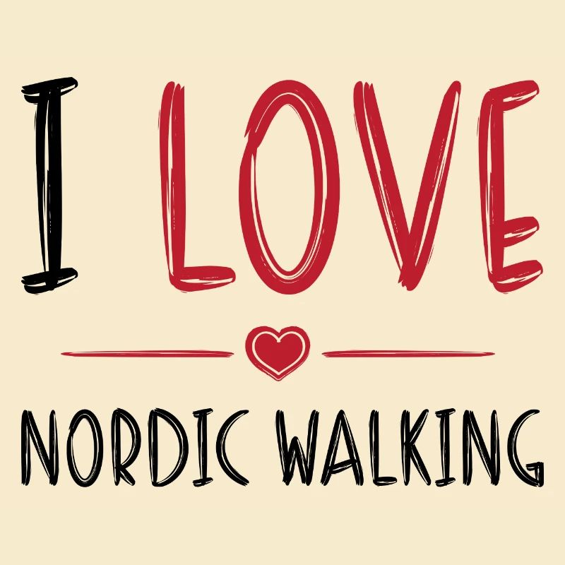 Ich liebe Nordic Walking