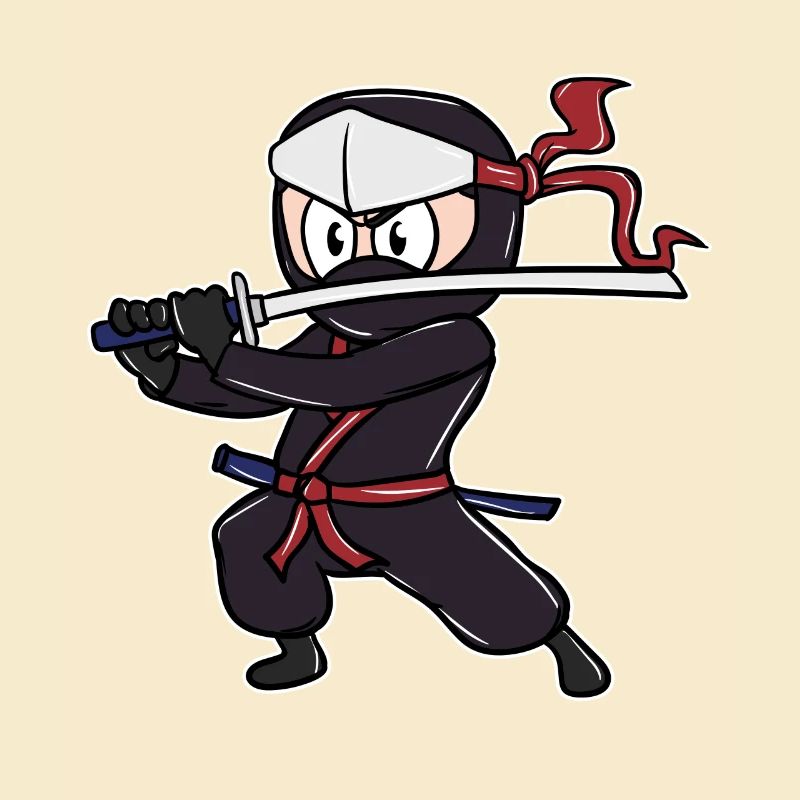 Perfektes Kinder Samurai, Ninja, Ninjas Geschenk