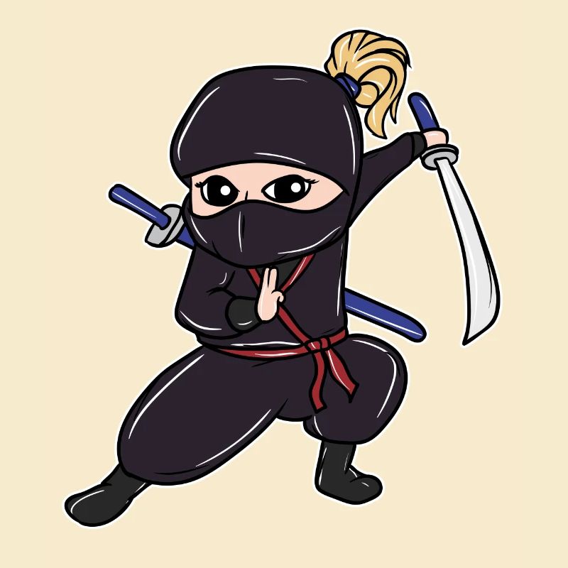 Perfektes Kinder Samurai, Ninja, Ninjas Geschenk