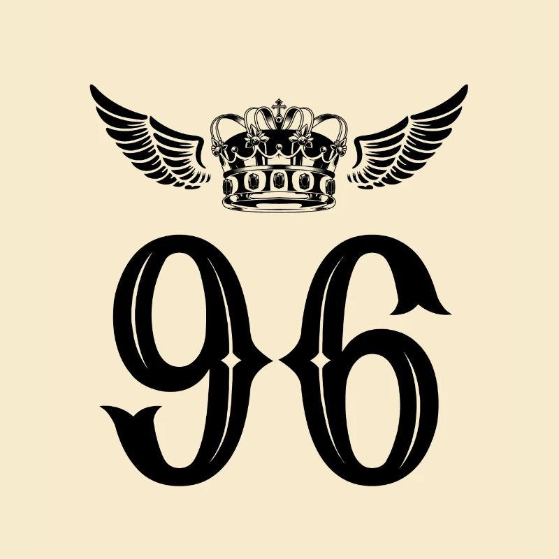 96 Number crown