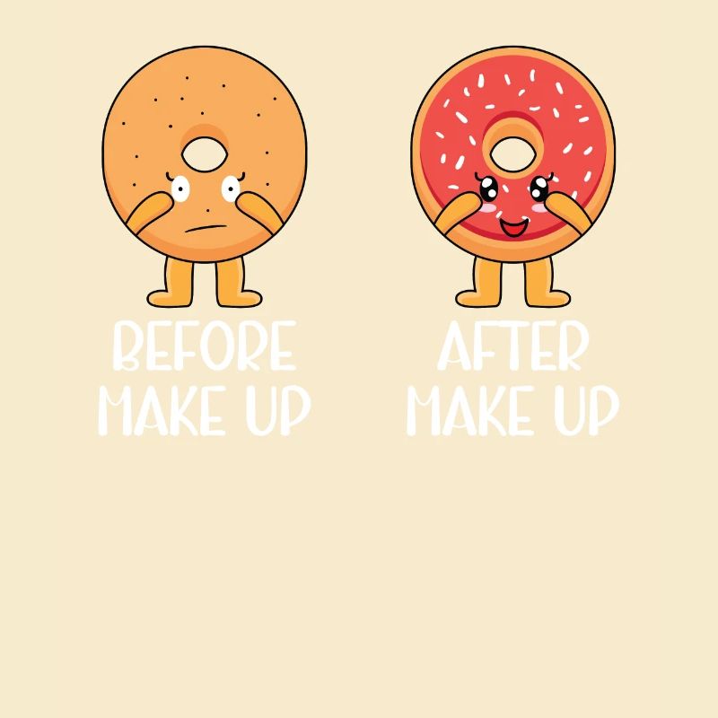 Before I Make Up After I Make Up | Donut Lover