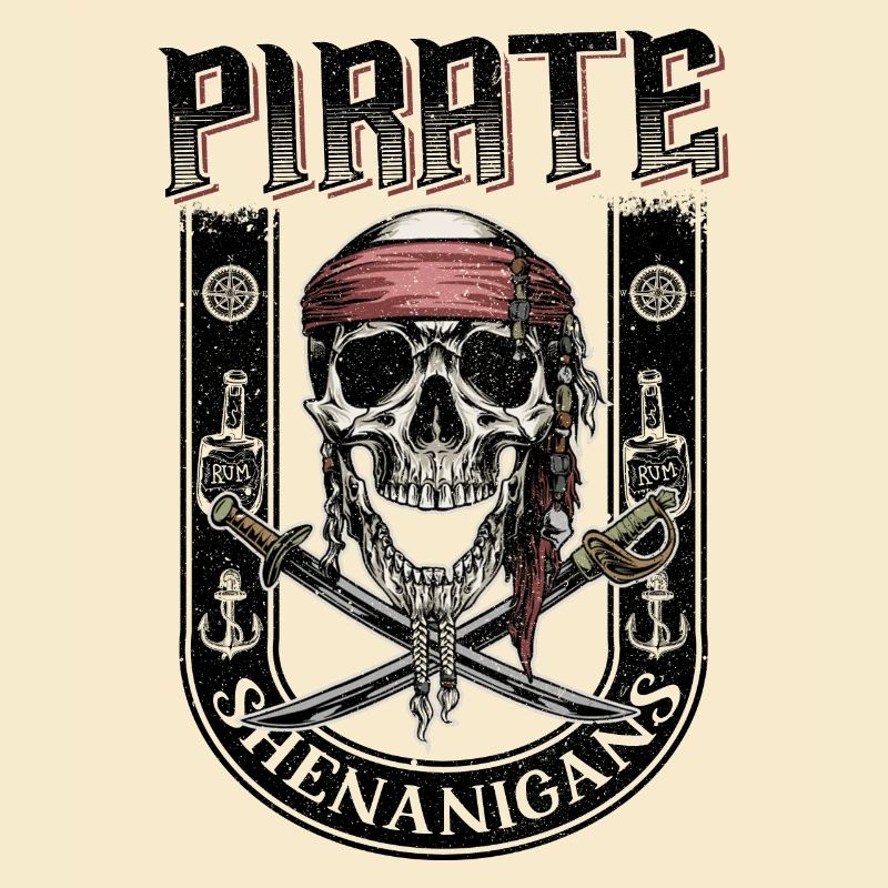 Let The Pirate Shenanigans Begin Tattoo Style