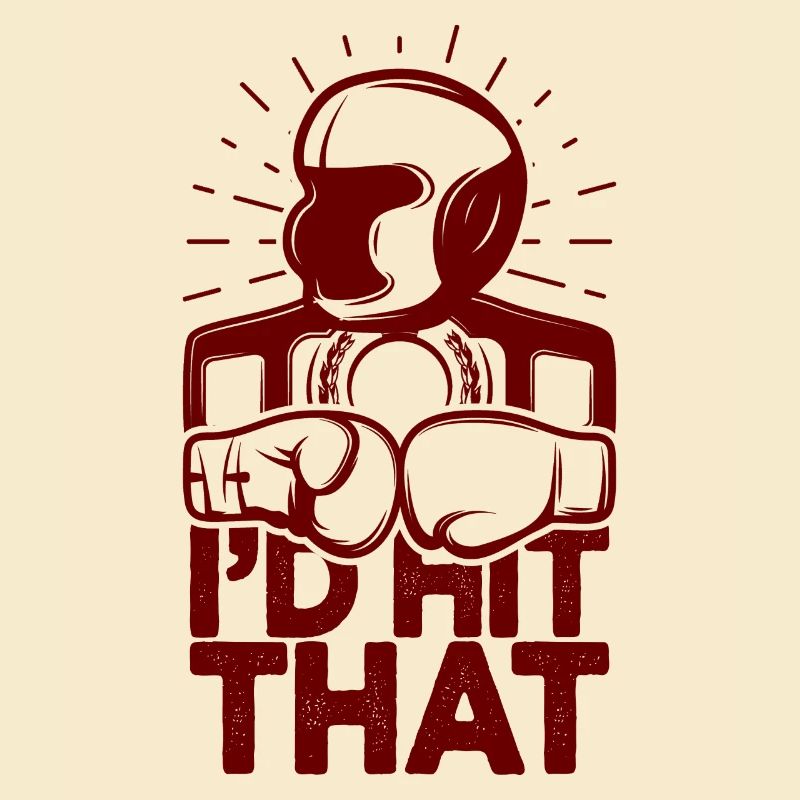 I'd Hit That Funny Boxing Retro Boxer