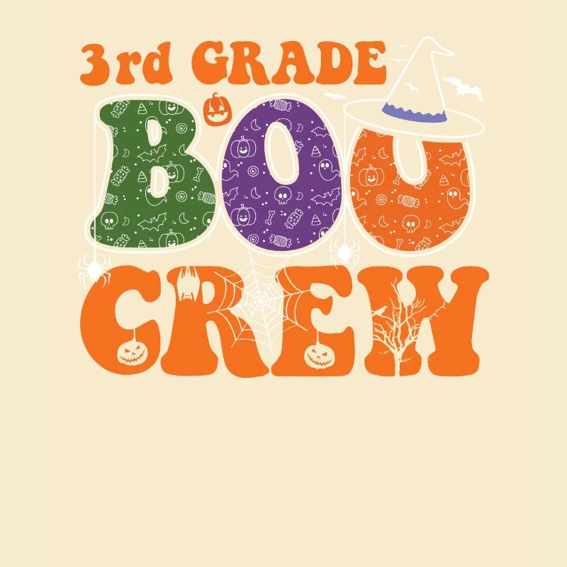 3rd Class Boo Crew Ghostly Pumpkin Monsters