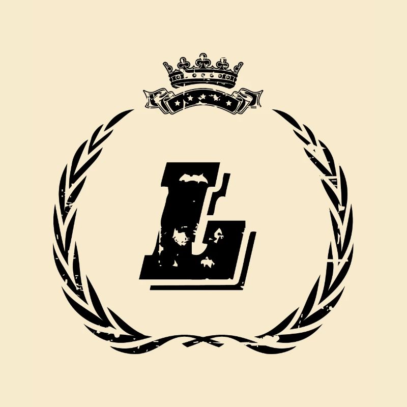 L Buchstabe Kranz