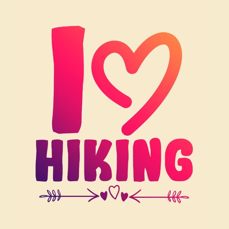 Ich liebe Hiking