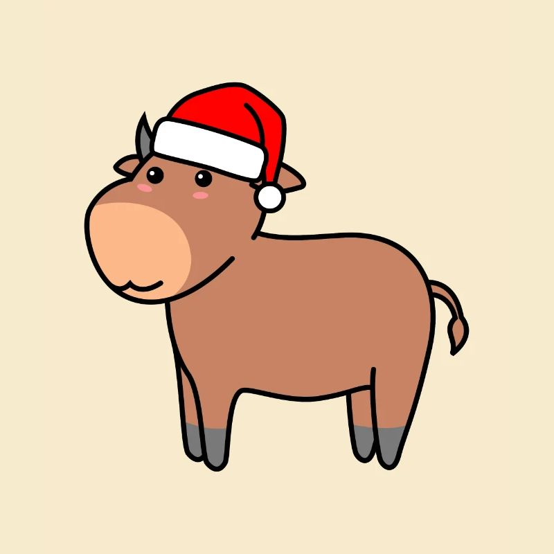 Taurus Comic Christmas Xmas