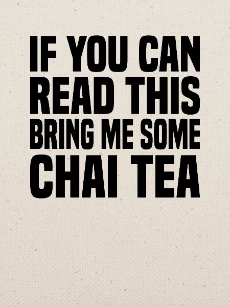 Chai tee latte