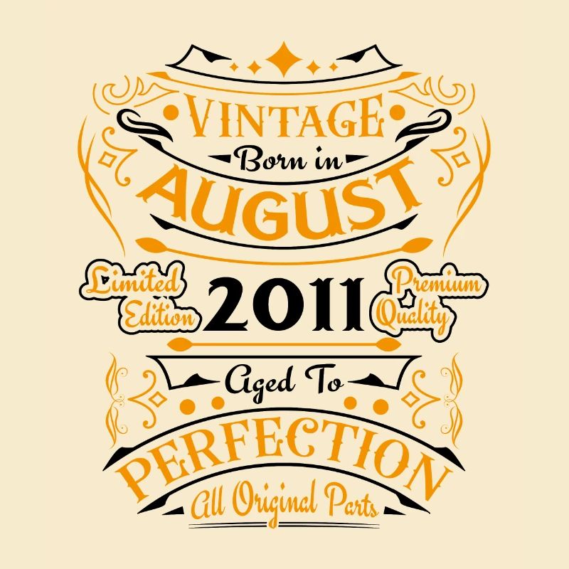 August 2011 - Birthday in August
