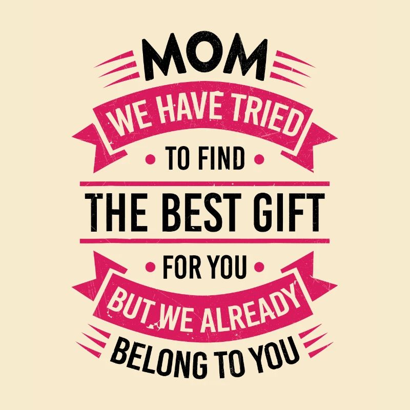 Mama, ich habe versucht, dir das beste Geschenk zu finden
