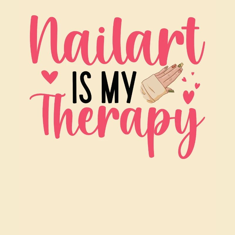 Nail art is my therapy nail technician