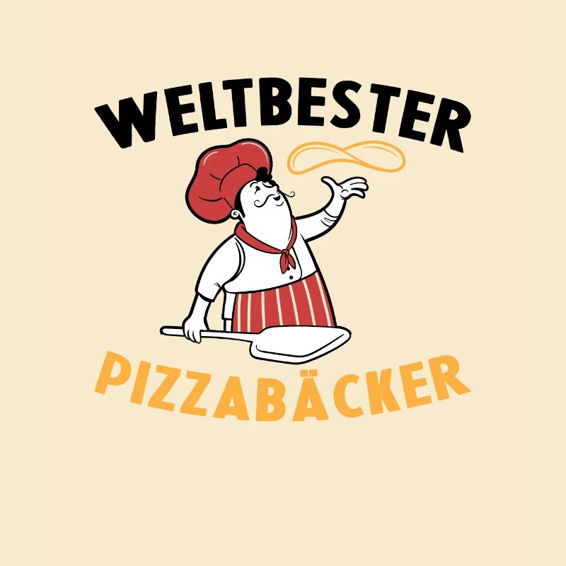 Weltbester Pizzabäcker Pizza Geschenkidee Kochen
