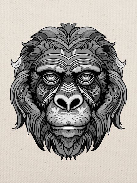 Gorilla Portrait