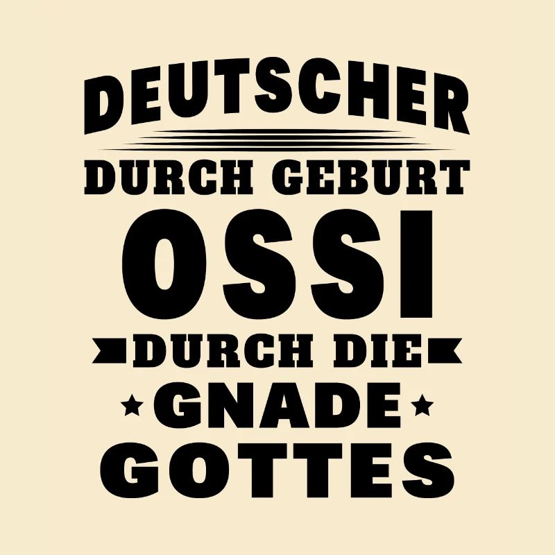 Ossi Ostdeutscher Sachsen