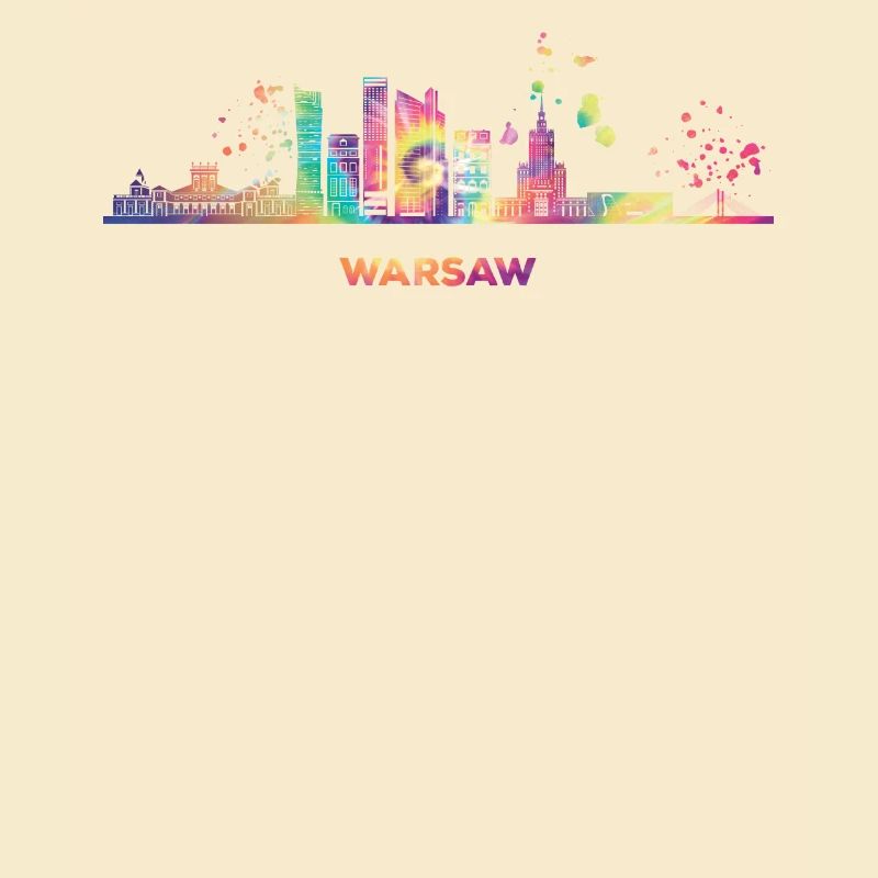 Varsovie Skyline Varsovie