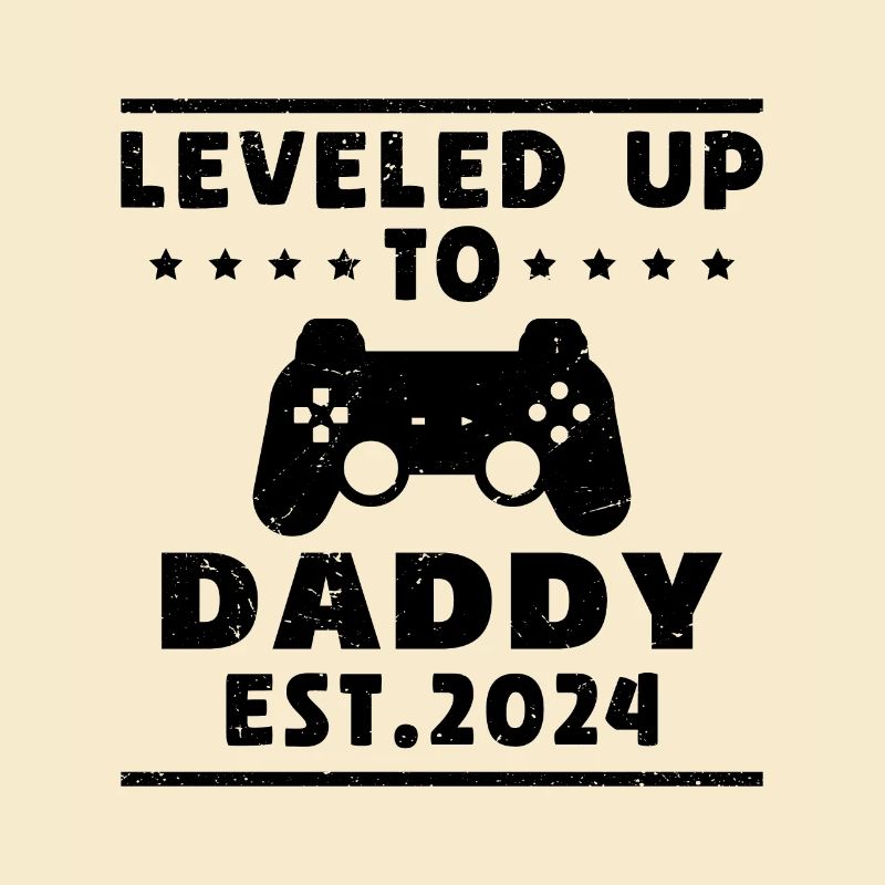 Leveled up to Daddy 2024, Dad Gift 2024