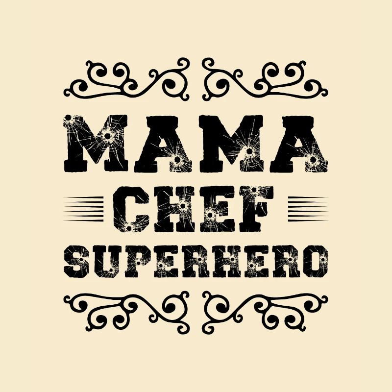 Mama Chef Superheld Mutter