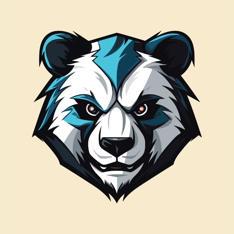 Panda Kopf