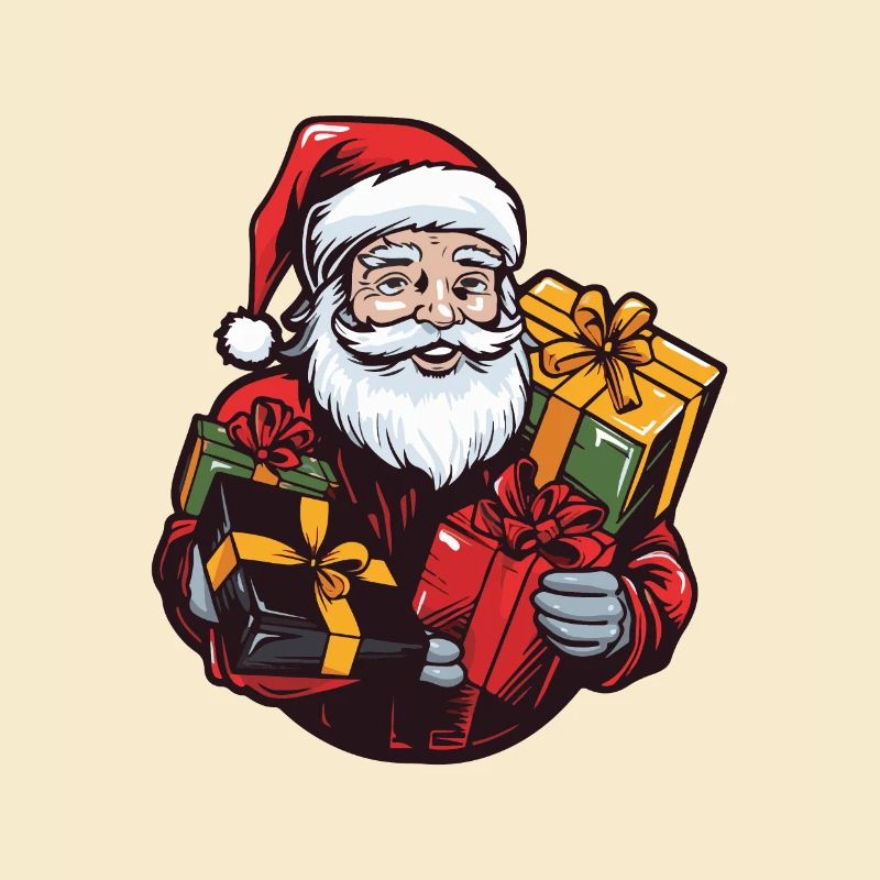 Weihnachtsmann Geschenke