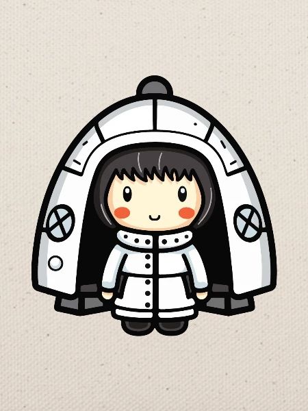 Iglu Eskimo Winter Comic