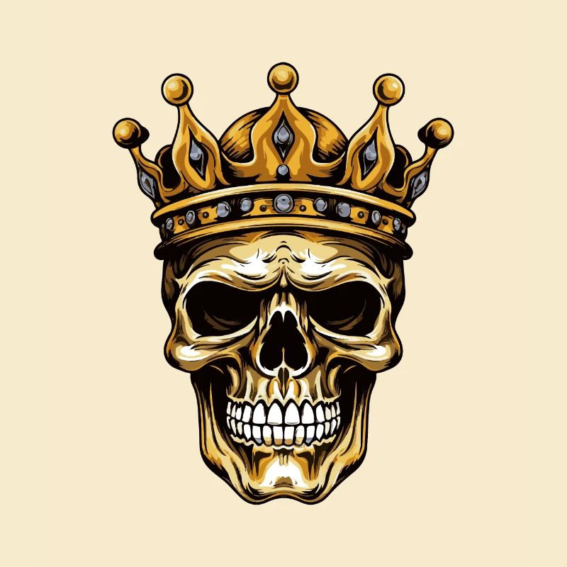 Couronne de crâne de roi