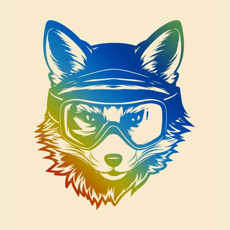 Fuchs Ski Goggles Colorful