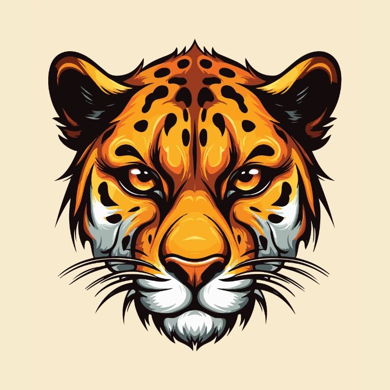Cheetah Head
