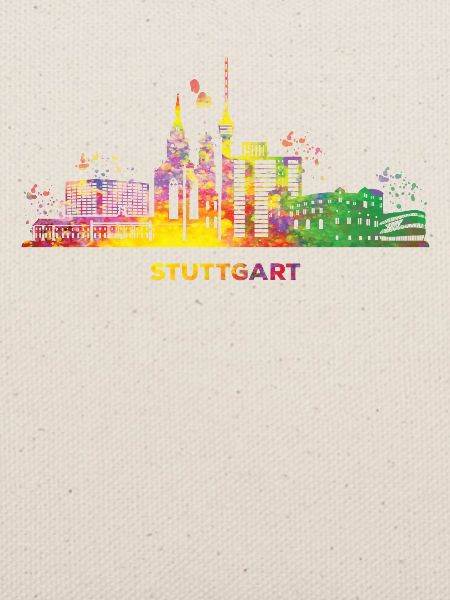 Stadtbild Stuttgart Skyline Stuttgarter