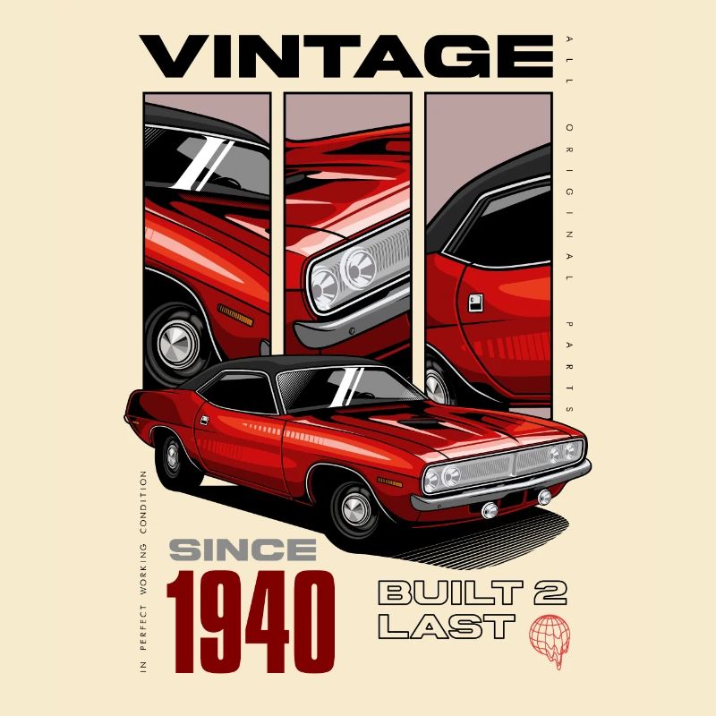 Ich bin nicht alt, ich bin ein Oldtimer, der 1940 geboren wurde