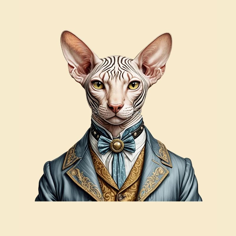 Sphynx élégant