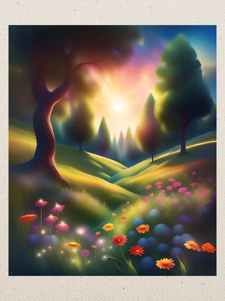 Wunderbares Waldgrafikdesign