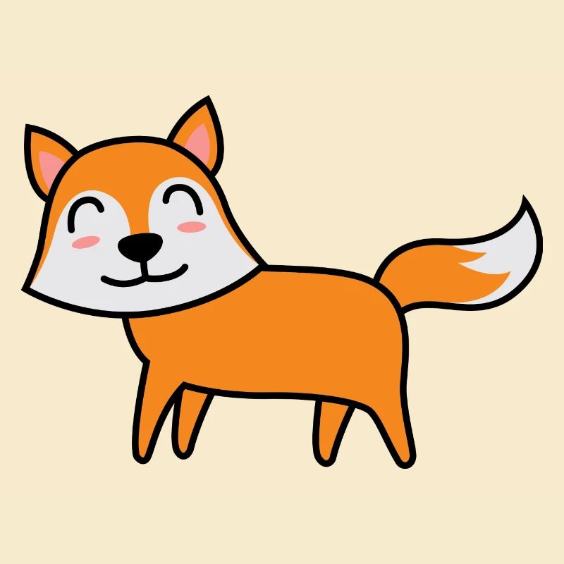 Fuchs Comic Tier