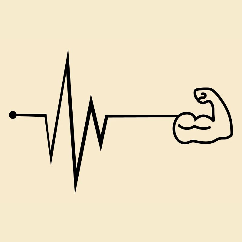 Muscles dumbbell pulse