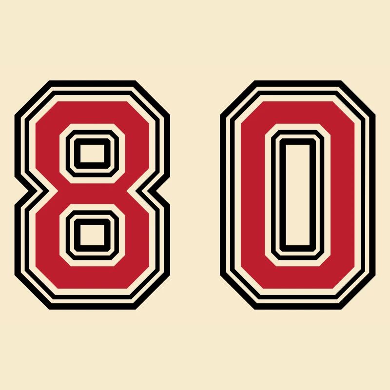 Symbole numérique 80