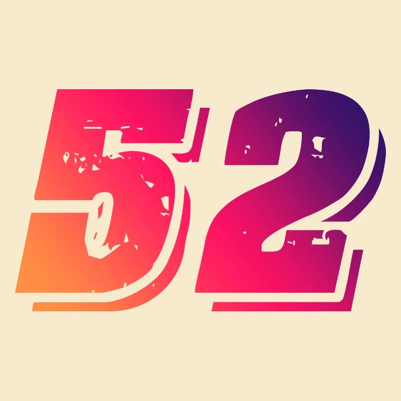 52 Zahl Symbol