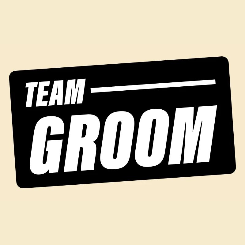 Team Groom Wedding Saying