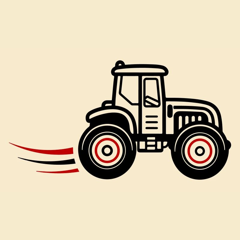 Traktor Bauer Farmer Symbol