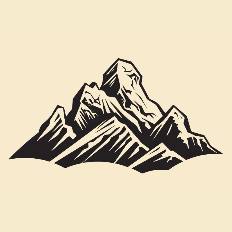Mountains Landschaft Symbol