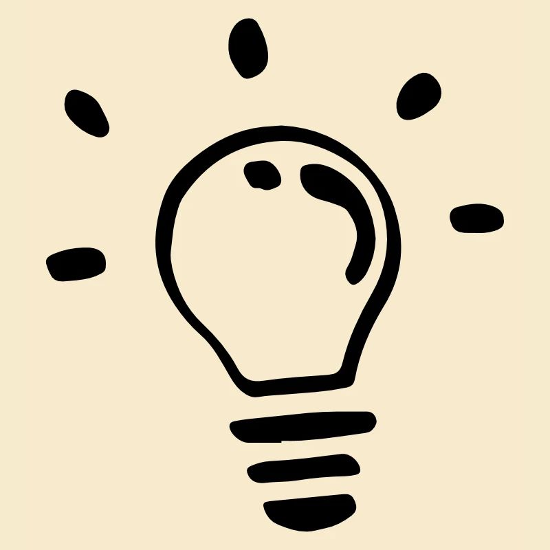 Einzelne Glühbirne / single light bulb